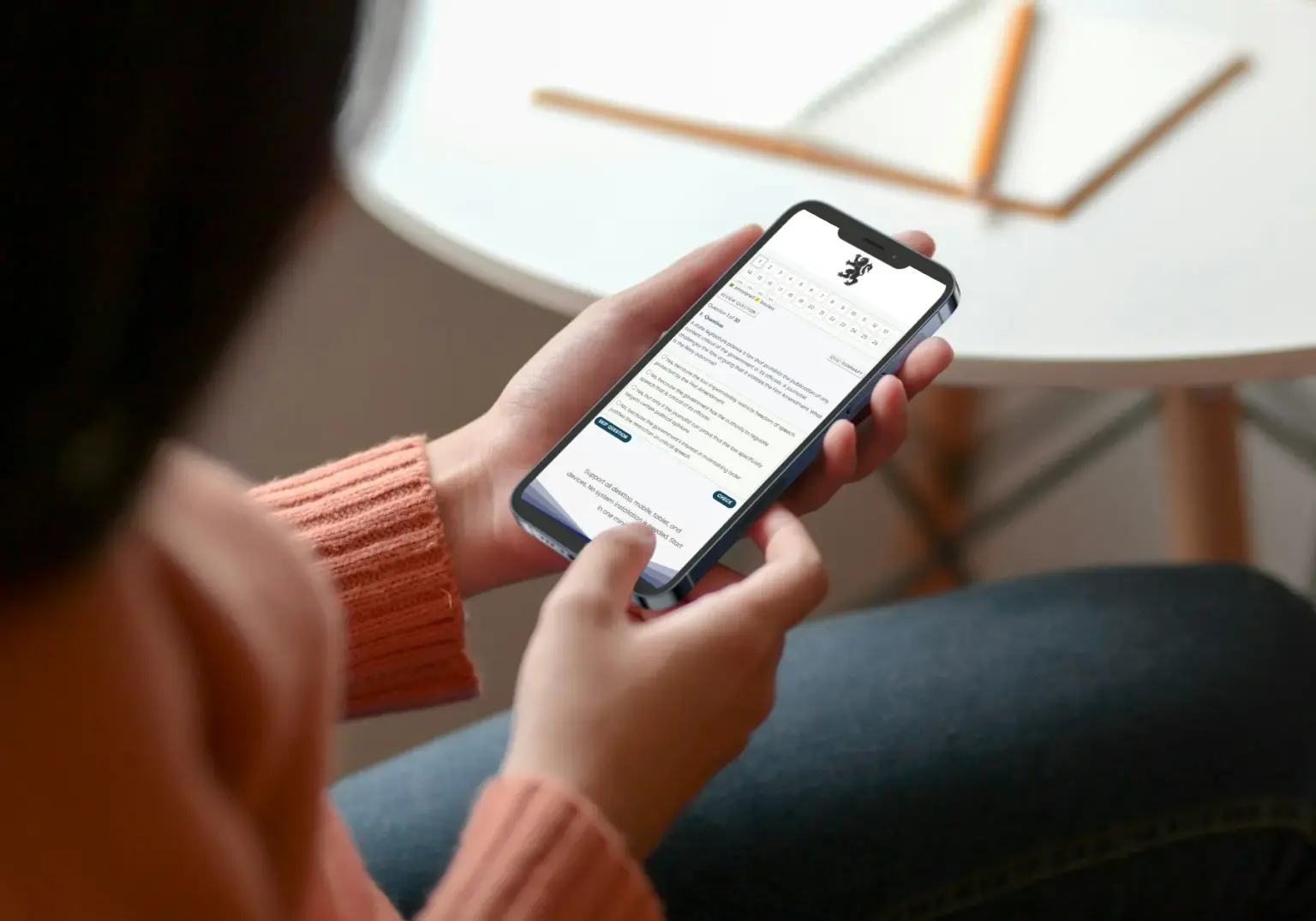 Court Interpreting Prep mobile study experience preview